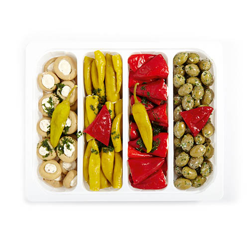 Quadro gefüllte Spezialitäten