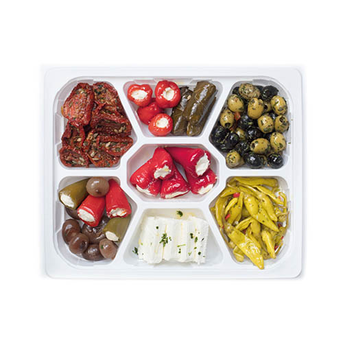 Partyplatte feine Antipasti-Auswahl