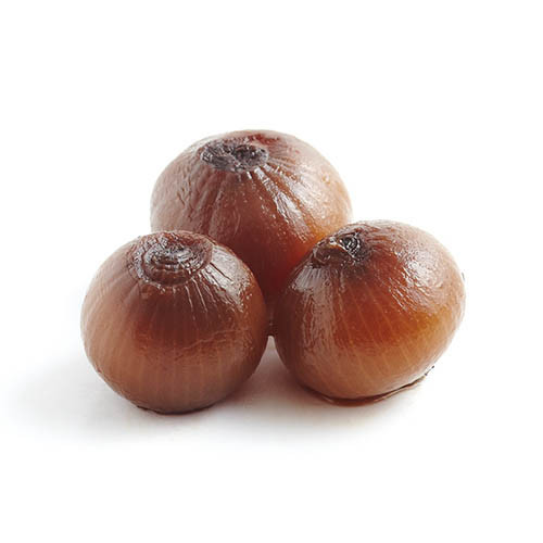 Balsamico-Zwiebeln eingelegt in Öl