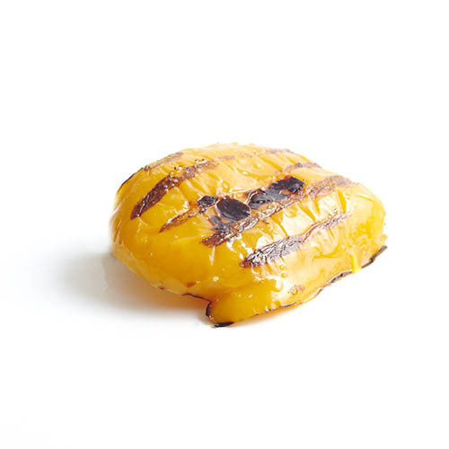 Frische Paprikafilets gelb