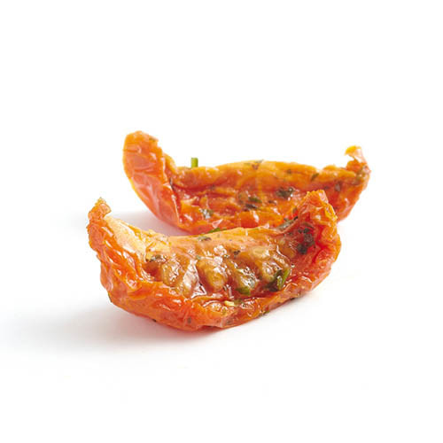 Halbgetrocknete Tomaten mit Kräutermarinade